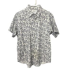 Eighteen 18 Waits Dylan Cotton Mens Floral Button Up Short Sleeve Canada XL NWOT